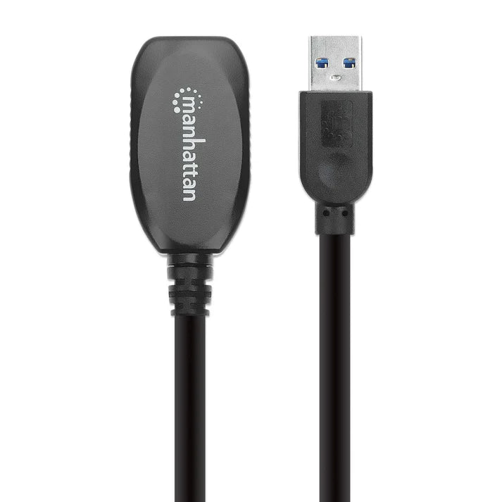 Cable Usb,manhattan,150712, V3.0 Ext. Activa  5m Negro
