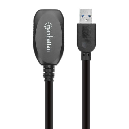 Cable Usb,manhattan,150712, V3.0 Ext. Activa  5m Negro