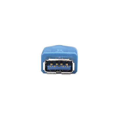 Cable Usb,manhattan,322379, V3.0 Ext. 2.0m Azul