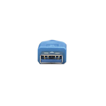 Cable Usb,manhattan,322447, V3.2 Ext. Tipo A  3.0m Azul, 5 G