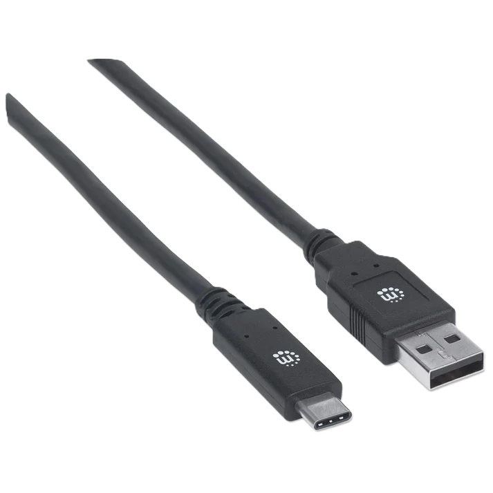 Cable Usb,manhattan,354974,-c V3.1, C-a 2.0m Negro