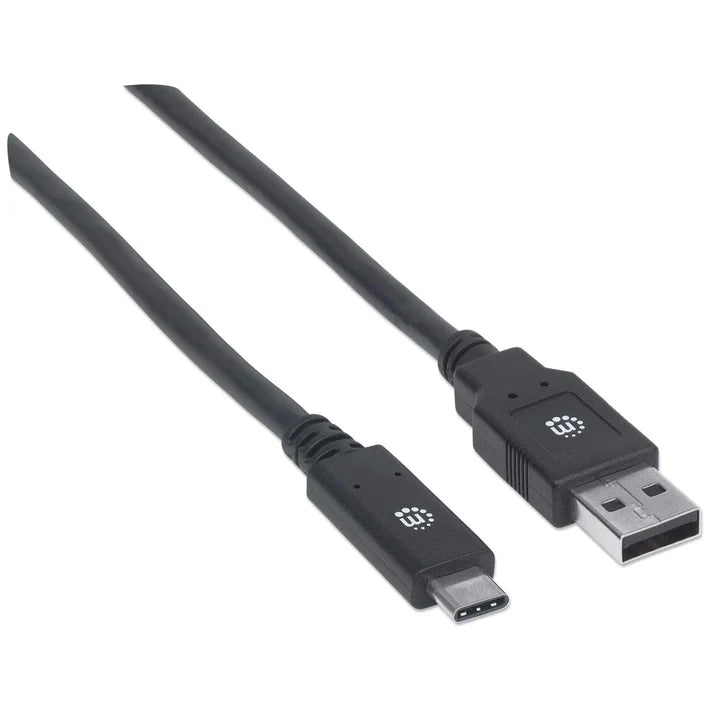 Cable Usb,manhattan,354974,-c V3.1, C-a 2.0m Negro