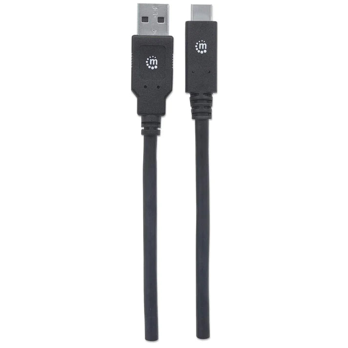 Cable Usb,manhattan,354974,-c V3.1, C-a 2.0m Negro