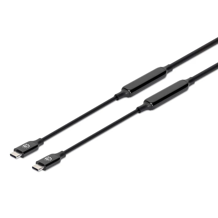 Cable Usb,manhattan, 355964,-c V3.2, C-c  3.0m 10gbps, 60w