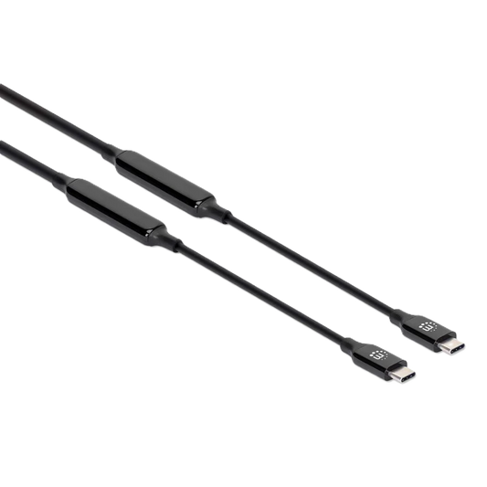 Cable Usb,manhattan, 355964,-c V3.2, C-c  3.0m 10gbps, 60w