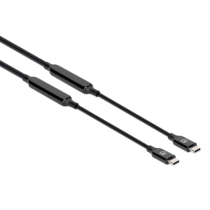 Cable Usb,manhattan, 355964,-c V3.2, C-c  3.0m 10gbps, 60w