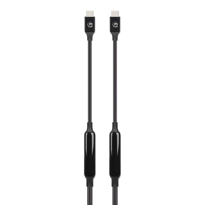 Cable Usb,manhattan, 355964,-c V3.2, C-c  3.0m 10gbps, 60w