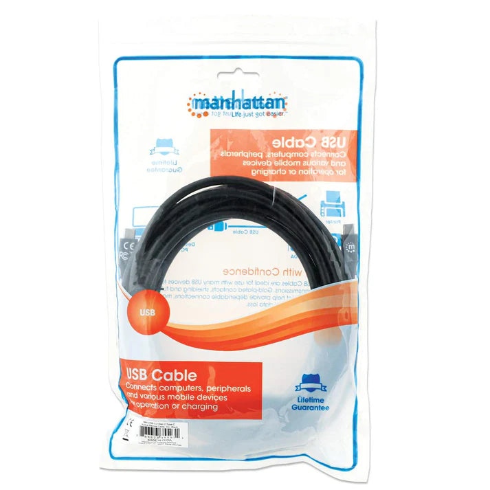 Cable Usb,manhattan,355971,-c V3.2, C-c  5.0m 10gbps, 60w