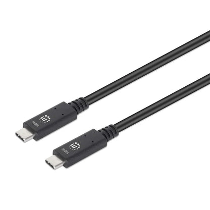 Cable Usb,manhattan,355223,-c V3.1, C-c 1.0m Negro 10gbps 5a