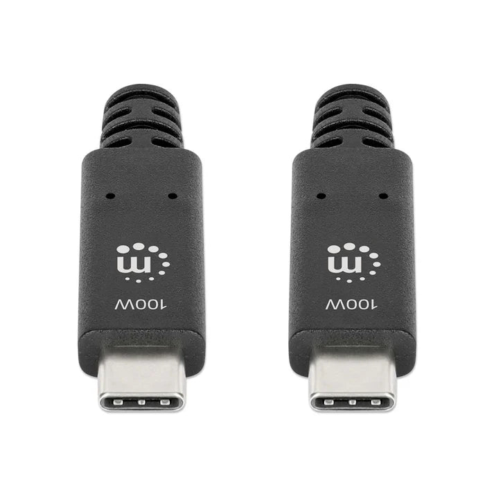 Cable Usb,manhattan,355223,-c V3.1, C-c 1.0m Negro 10gbps 5a