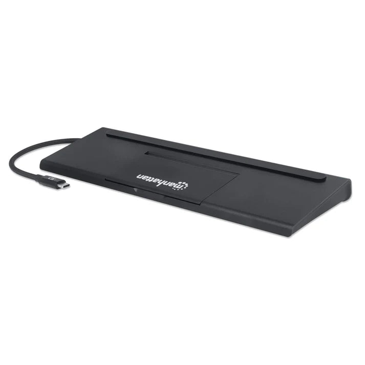 Docking Usb,manhattan,153478,-c 11 Ptos, Hdmi/dp/vga, Usb-c Pd/2xusbv3.2/usbv2.0, Red/audio/sd/micro Sd