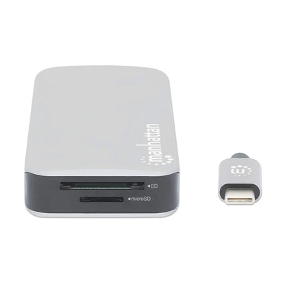 Docking Usb,manhattan,130615,-c  8 Ptos, Hdmi, Usb-c Pd/2xusbv3.2/usbv2.0, Red,sd/micro Sdd