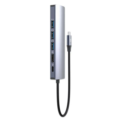 EstaciÓn Docking ,manhattan, 153959 ,usb-c Con Hub, 6 En 1