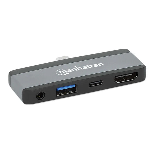 Docking/manhattan/190404/docking Station Usb-c 4 En 1 Adaptador PortÁtil