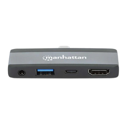 Docking/manhattan/190404/docking Station Usb-c 4 En 1 Adaptador PortÁtil