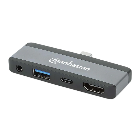 Docking/manhattan/190404/docking Station Usb-c 4 En 1 Adaptador PortÁtil