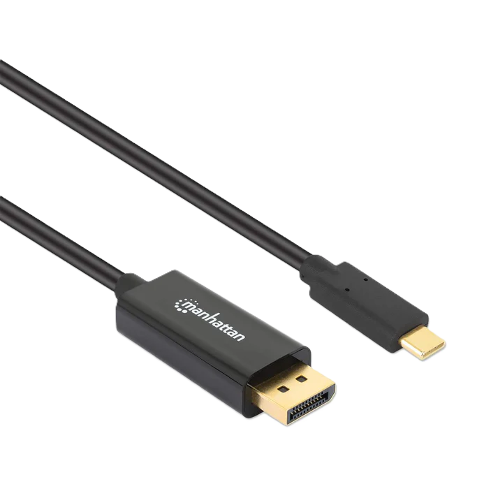 Cable Usb,manhattan,152464,-c A Displayport M 2.0m 4k60hz, Negro