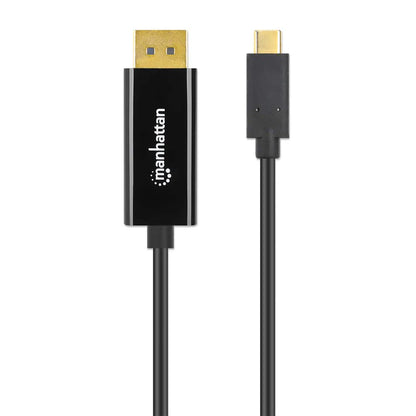 Cable Usb,manhattan,152464,-c A Displayport M 2.0m 4k60hz, Negro
