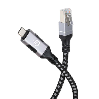 Cables/manhattan/394826/cable Usb-c V3.2 A Rj45 2m 5 Gbps Cat6 1 Gbps