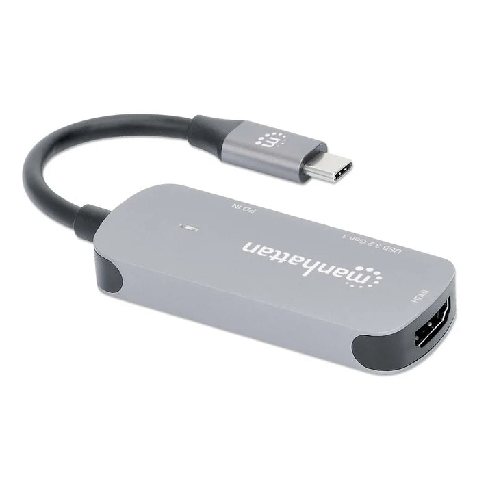 Docking Usb,manhattan,130707,-c 3 Ptos, Hdmi/usb-a/usb-c Pd