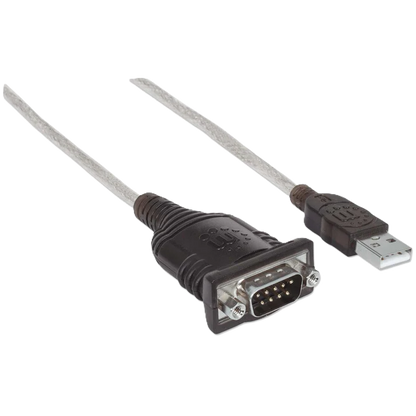 Convertidor,manhattan,151849, Usb A Serial Db9m 1.8m Chip Pl-2303ra