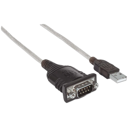 Convertidor Usb A Serial Db9m 0.45 M 256 Kbp Manhattan