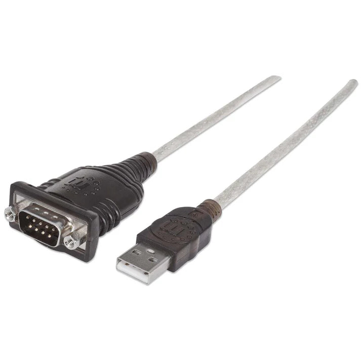 Convertidor Usb,manhattan,205153, A Serial Db9m  Bolsa