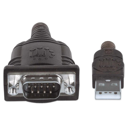 Convertidor Usb,manhattan,205153, A Serial Db9m  Bolsa