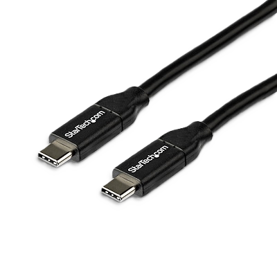 Cable Usb-c De 2m A Usb-c Con Capacidad Para Entrega De Alimentacion De 5a (100w) - Usb Tipo-c - Cable De Carga Usb-c - Usb 2.0 - Startech.com Mod. Usb2c5c2m