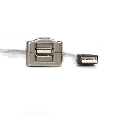 Cable De Extension Alargador De 4.5m Extensor Activo Usb 2.0 - Soporta Conexion En Cascada De Hasta 5 Niveles - Macho A Hembra Usb A - Startech.com Mod. Usb2faaext15