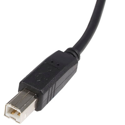 Cable Usb Activo De 15m Para Impresora - 1x Usb-b Macho A Usb-a Macho Activo Amplificado Usb 2.0 - Impresora - Negro - Startech.com Mod. Usb2hab50ac