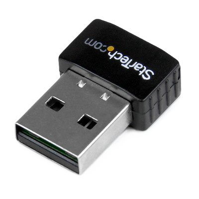Mini Adaptador De Red Inalmbrico Usb 2.0 A Wireless N De 300 Mbps - Nic Wifi Externo 802.11n 2t2r - Startech.com Mod. Usb300wn2x2c
