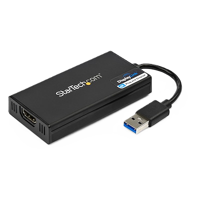 Adaptador Grafico Externo Usb 3.0 A Hdmi Startech.com - Ultrahd 4k 30hz - Certificado Displaylink - Convertidor Usb-a A Hdmi Para Monitor - Tarjeta Grafica Externa De Video - Mac Y Windows