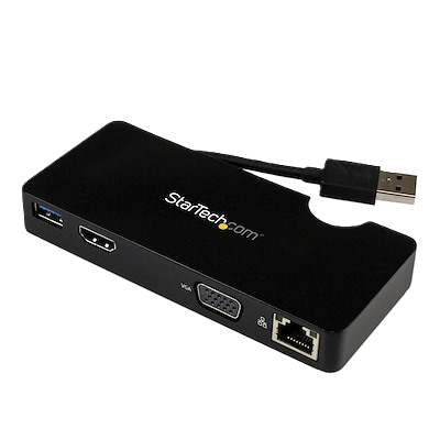 Docking Station Replicador De Puertos Usb 3.0 De Viajes Con Hdmi O Vga - Usb Tipo A - Docking Station Para Laptop - Startech.com Mod. Usb3smdockhv