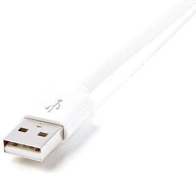 Cable De 2m Lightning De 8 Pin A Usb A 2.0 Para Apple Ipod Iphone Ipad - Blanco - Startech.com Mod. Usblt2mw