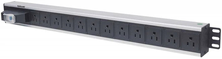 Barra Pdu,intellinet,713955, 12 Cont. Gab/rack, Vertical, Contra Corto Circuito