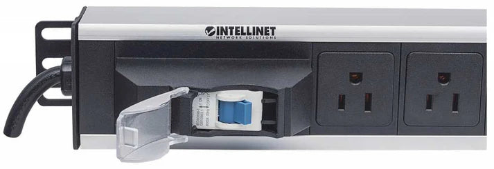 Barra Pdu,intellinet,713955, 12 Cont. Gab/rack, Vertical, Contra Corto Circuito