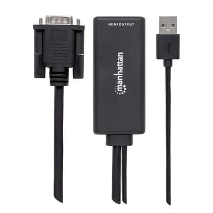 Convertidor Video,manhattan,152426, Svga+audio Usb A Hdmi