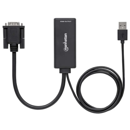 Convertidor Video,manhattan,152426, Svga+audio Usb A Hdmi