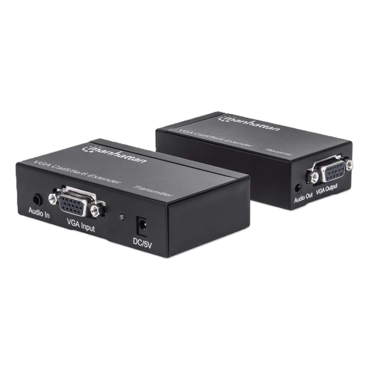 Extensor Video,manhattan,177344, Svgaaudio, 300m Via Cat 5/6