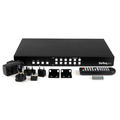 Switch Conmutador Matrix Hdmi 4x4 Con Multivisor Videowall O Imagen E Imagen Pap - Startech.com Mod. Vs424hdpip
