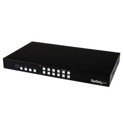 Switch Conmutador Matrix Hdmi 4x4 Con Multivisor Videowall O Imagen E Imagen Pap - Startech.com Mod. Vs424hdpip