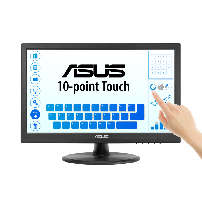 Monitor Touch Asus Vt169he /15.6 /1920x1080 /tr 5ms /hdmi /vga /vesa