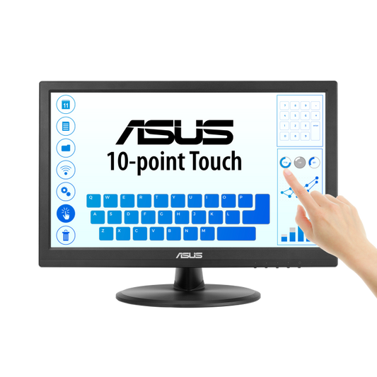 Monitor Touch Asus Vt169he /15.6 /1920x1080 /tr 5ms /hdmi /vga /vesa