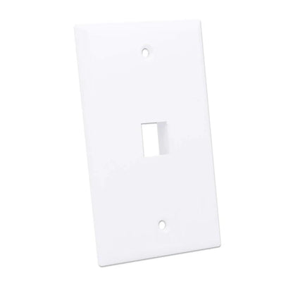 Tapa Faceplate,intellinet,163286, 1 Perforacion Blanco
