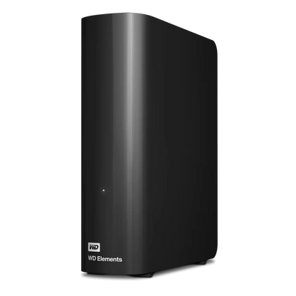 Disco Duro Externo Wd Elements 4tb 3.5 Escritorio Usb3.0 Negro Windows Wdbwlg0040hbk-nesn