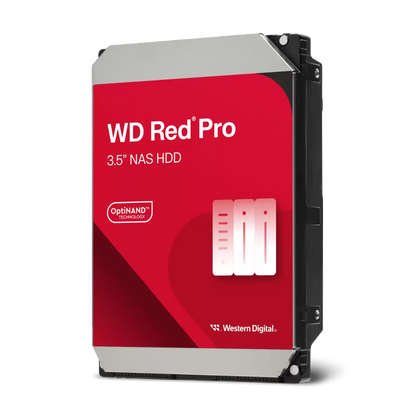 Disco Duro Interno Wd Red Pro 20tb 3.5 Escritorio Sata3 6gb/s 512mb 7200rpm 24x7 Hotplug Nas 1-24 Bahias  Wd202kfgx