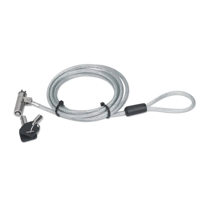 Candado Laptop,manhattan,440295, Dell Llave 2.0m, Negro (wedge N17)