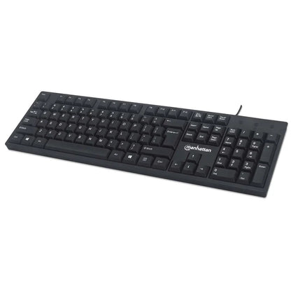Teclado,manhattan,179324, Mx Usb Cableado