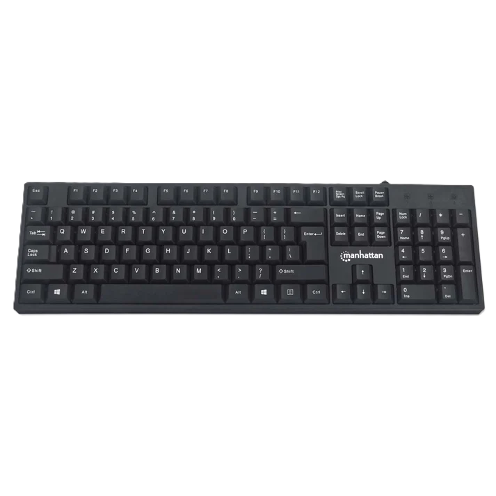 Teclado,manhattan,179324, Mx Usb Cableado